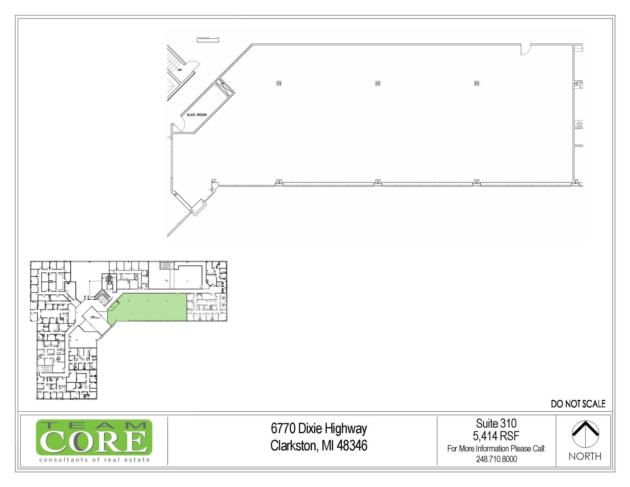 6770 Dixie Hwy, Clarkston, MI for lease Floor Plan- Image 1 of 1