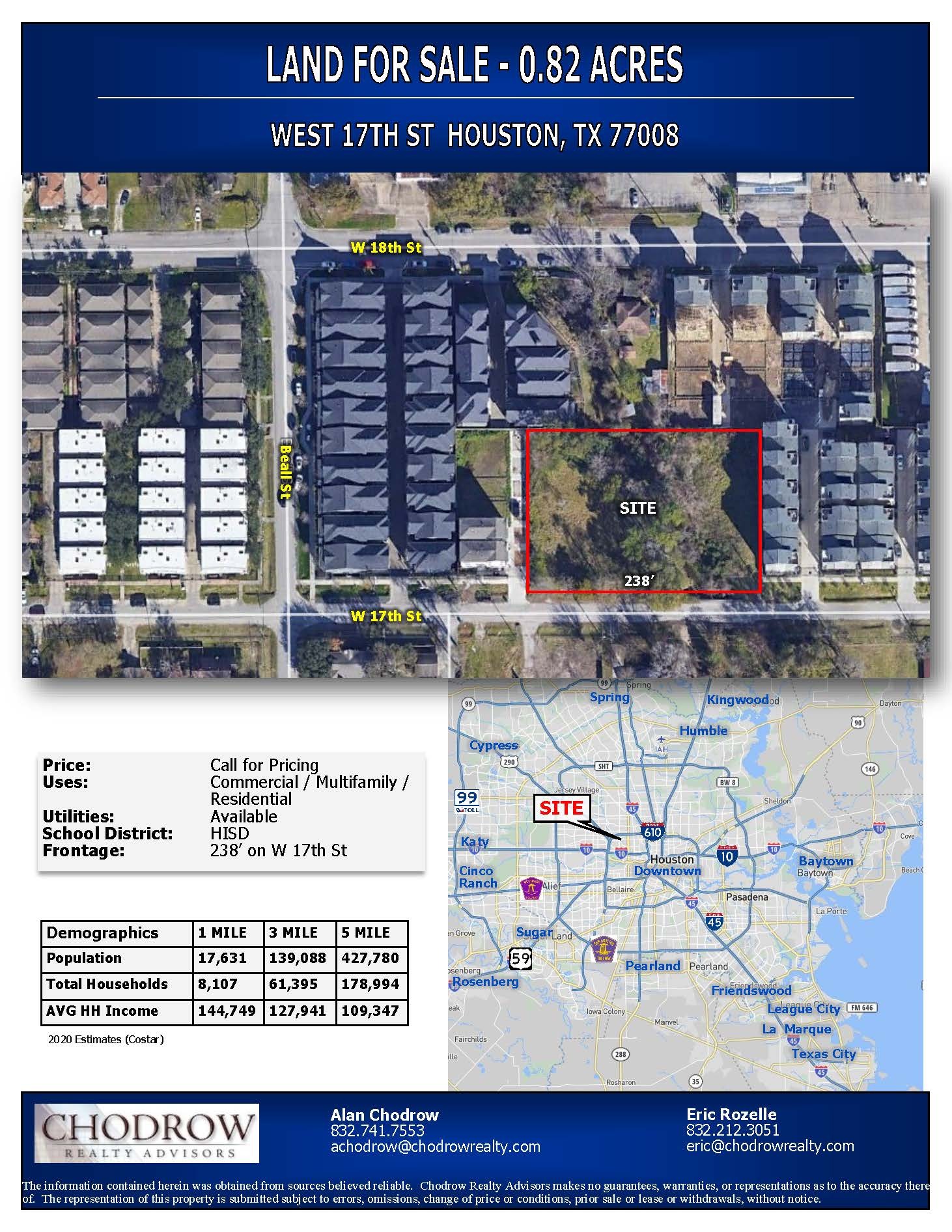 W 17th St, Houston, TX for sale Building Photo- Image 1 of 6