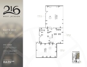 216 W Jackson Blvd, Chicago, IL for lease Floor Plan- Image 1 of 1