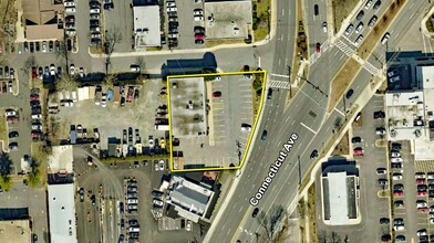 10730 Connecticut Ave, Kensington, MD - aerial  map view