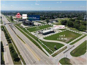 156th St, Clive, IA - Aerial map view