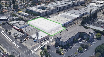 19316-19320 Londelius St, Northridge, CA - AERIAL  map view