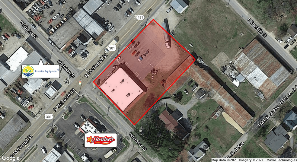 100 N Mcdaniel St, Enfield, NC for sale - Building Photo - Image 1 of 3