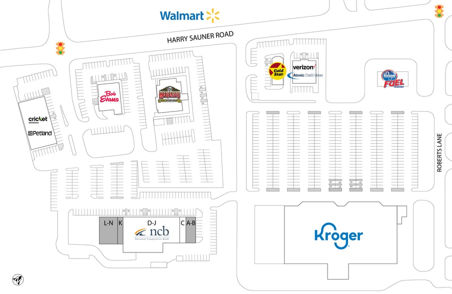 575 Harry Sauner Rd, Hillsboro, OH for lease - Site Plan - Image 3 of 3
