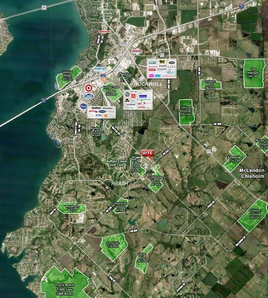 Horizon Rd, Heath, TX for sale - Aerial - Image 1 of 1