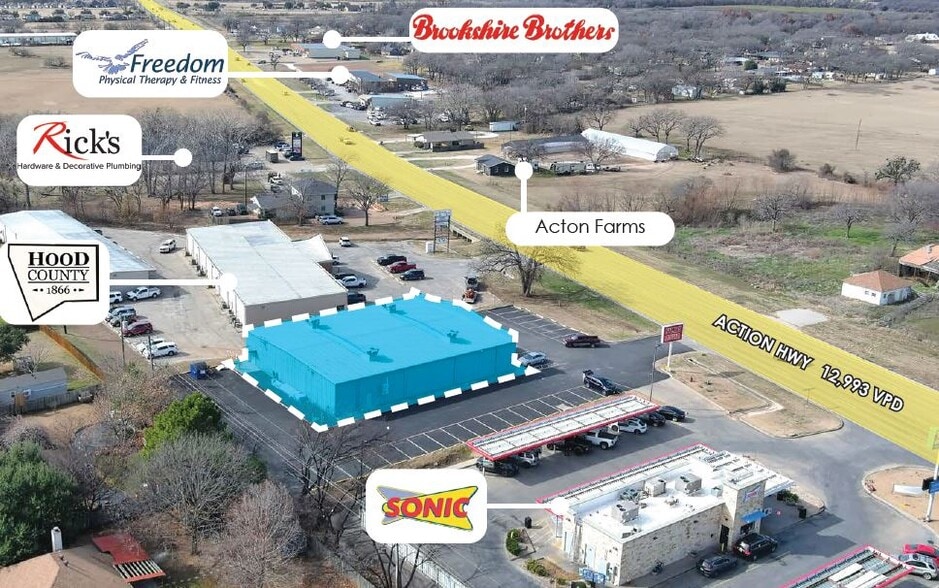5429 Acton Hwy, Granbury, TX for lease - Building Photo - Image 2 of 7