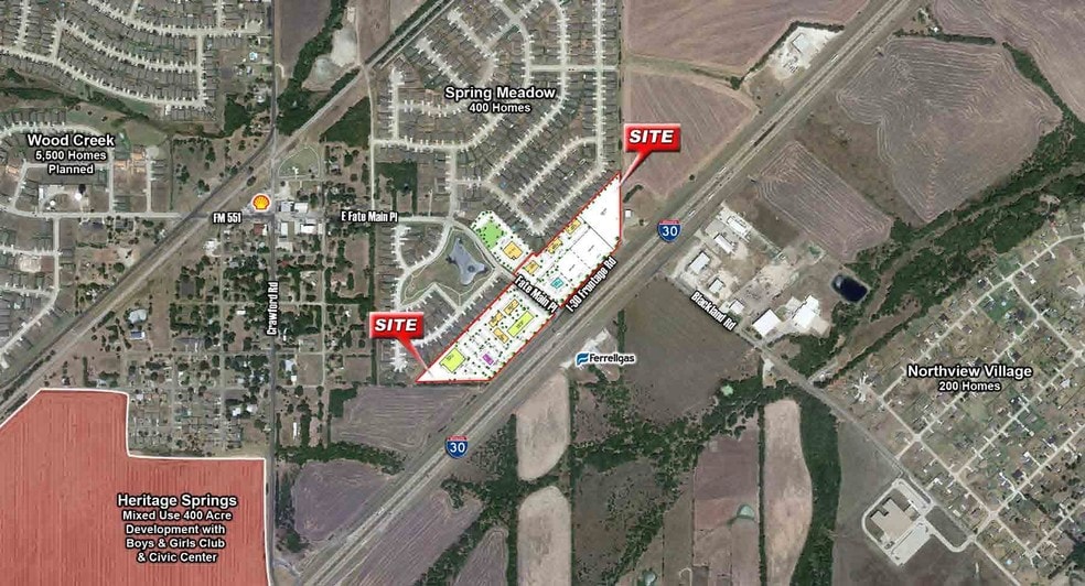 I-30 & East Fate Main Place, Fate, TX for sale - Building Photo - Image 1 of 1