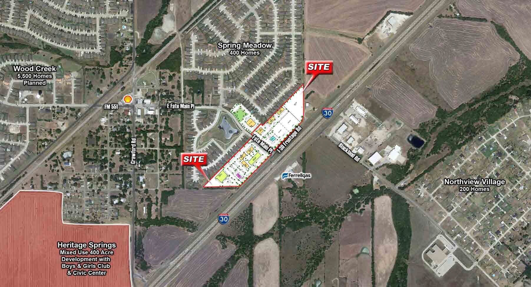 I-30 & East Fate Main Place, Fate, TX for sale Building Photo- Image 1 of 1