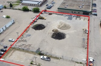 5549 47 St, Red Deer, AB - AERIAL  map view - Image1