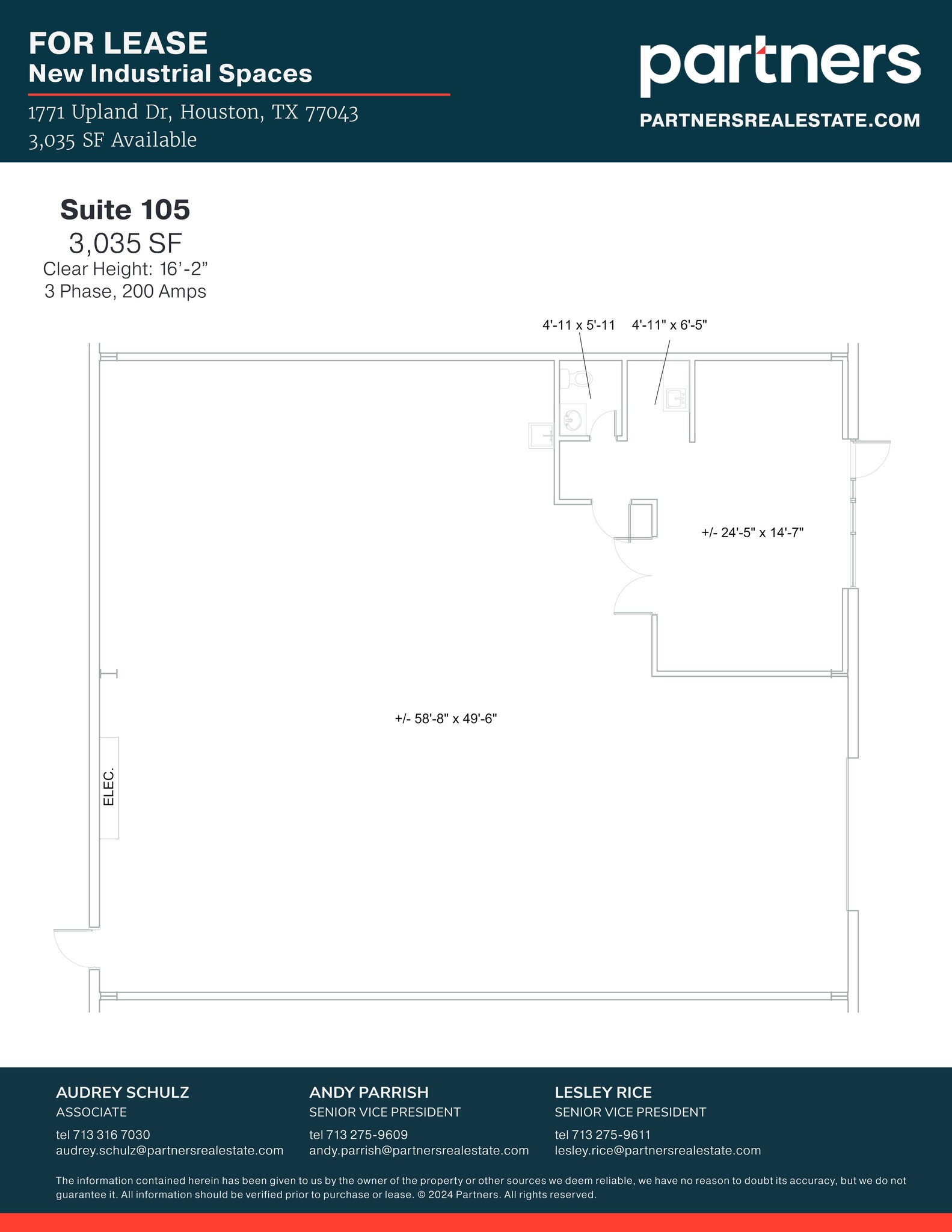 1771 Upland Dr, Houston, TX for lease Site Plan- Image 1 of 1