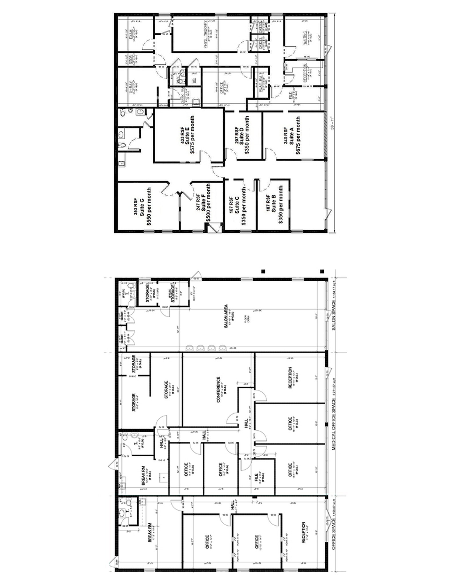 115-119 W Wheatland Rd, Duncanville, TX for lease Site Plan- Image 1 of 17
