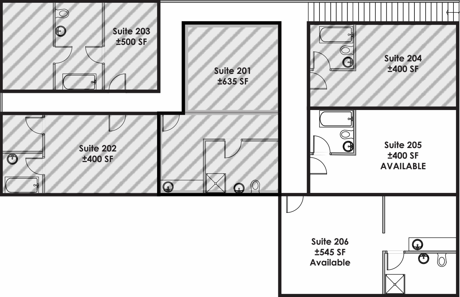 1624 E Washington St, Phoenix, AZ for lease Floor Plan- Image 1 of 1