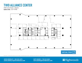 3560 Lenox Rd NE, Atlanta, GA for lease Site Plan- Image 1 of 1