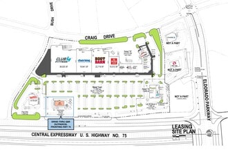 3190 S Central Expy, McKinney, TX for lease Site Plan- Image 2 of 3