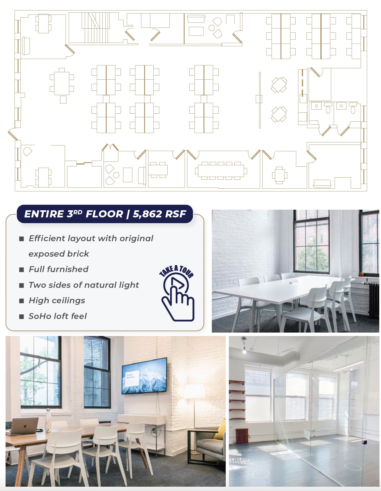 116 W Houston St, New York, NY for lease Floor Plan- Image 1 of 1