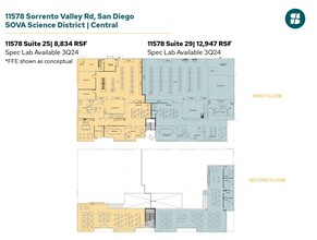 11555 Sorrento Valley Rd, San Diego, CA for lease Floor Plan- Image 1 of 1