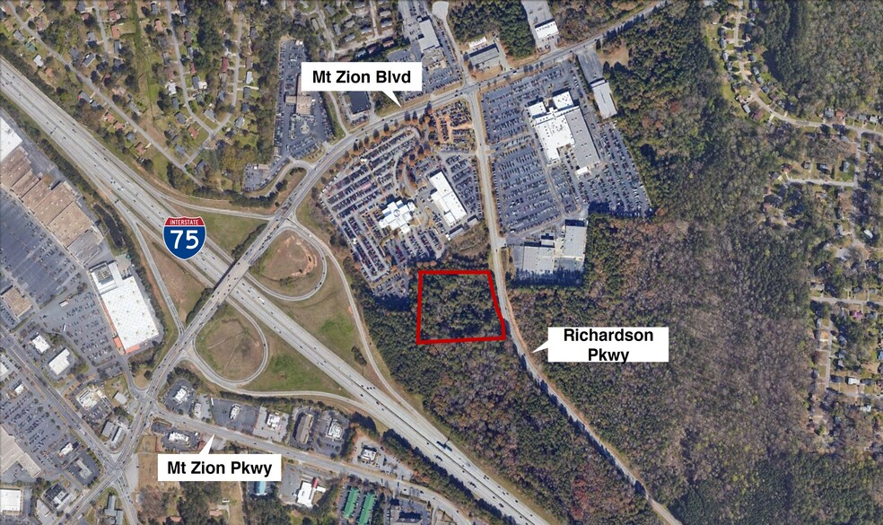 Mt Zion & Richardson Pky, Morrow, GA for sale - Building Photo - Image 1 of 5