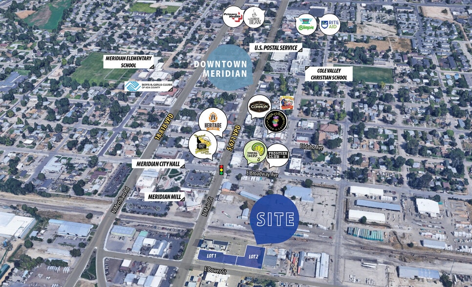 140 E Bower St, Meridian, ID for lease - Building Photo - Image 3 of 4