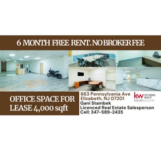 More details for 663 Pennsylvania Ave, Elizabeth, NJ - Office for Lease