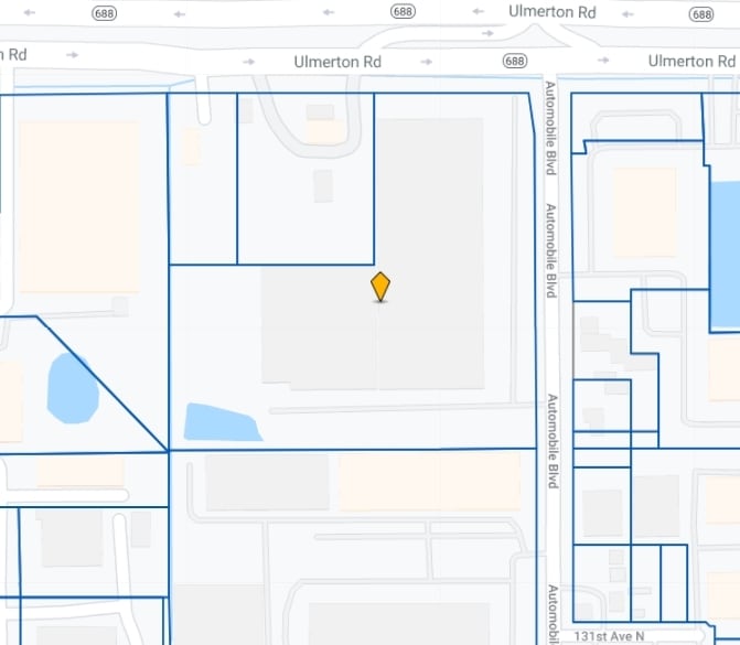 13200 Automobile Blvd, Clearwater, FL for lease - Plat Map - Image 3 of 6