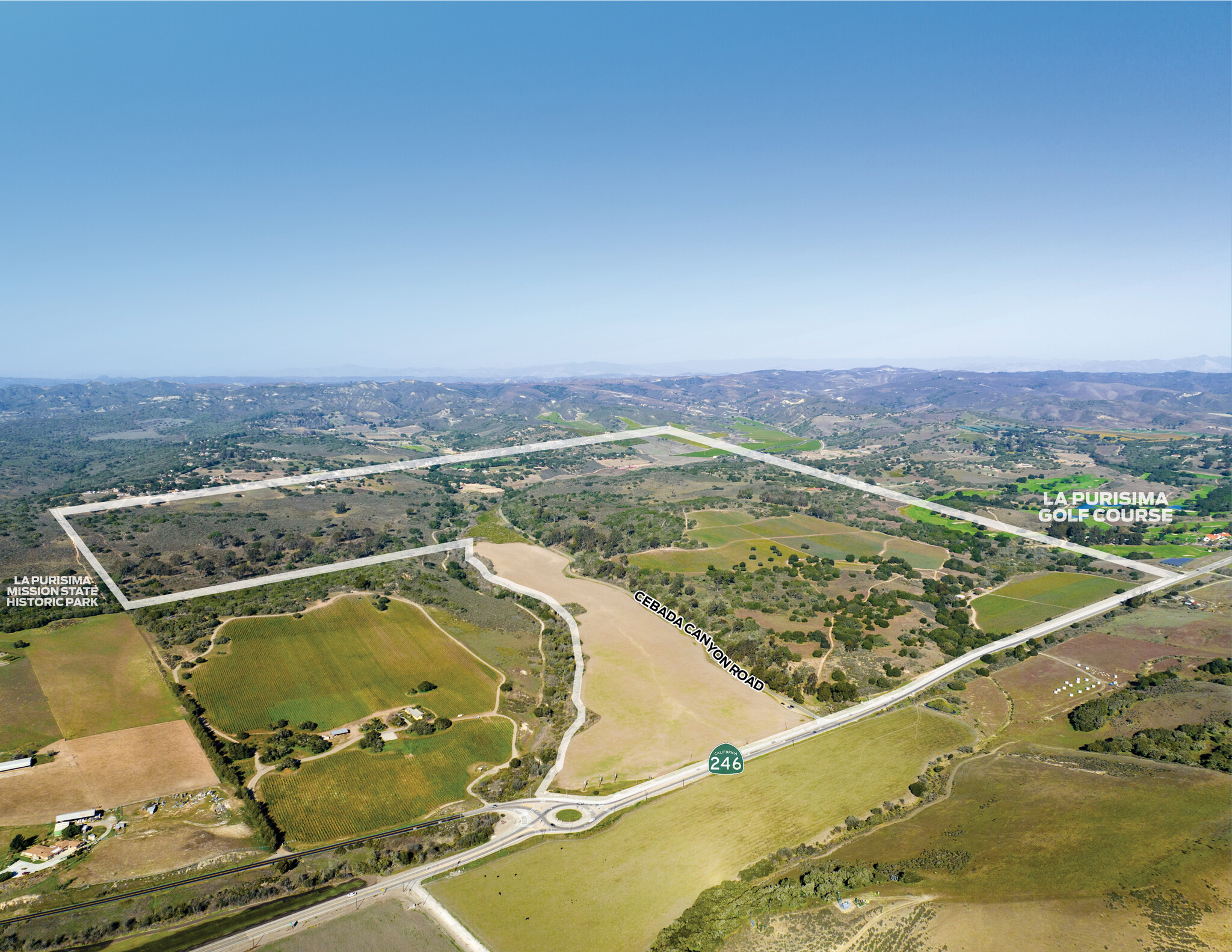 3145 E Hwy 246, Lompoc, CA for sale Aerial- Image 1 of 13