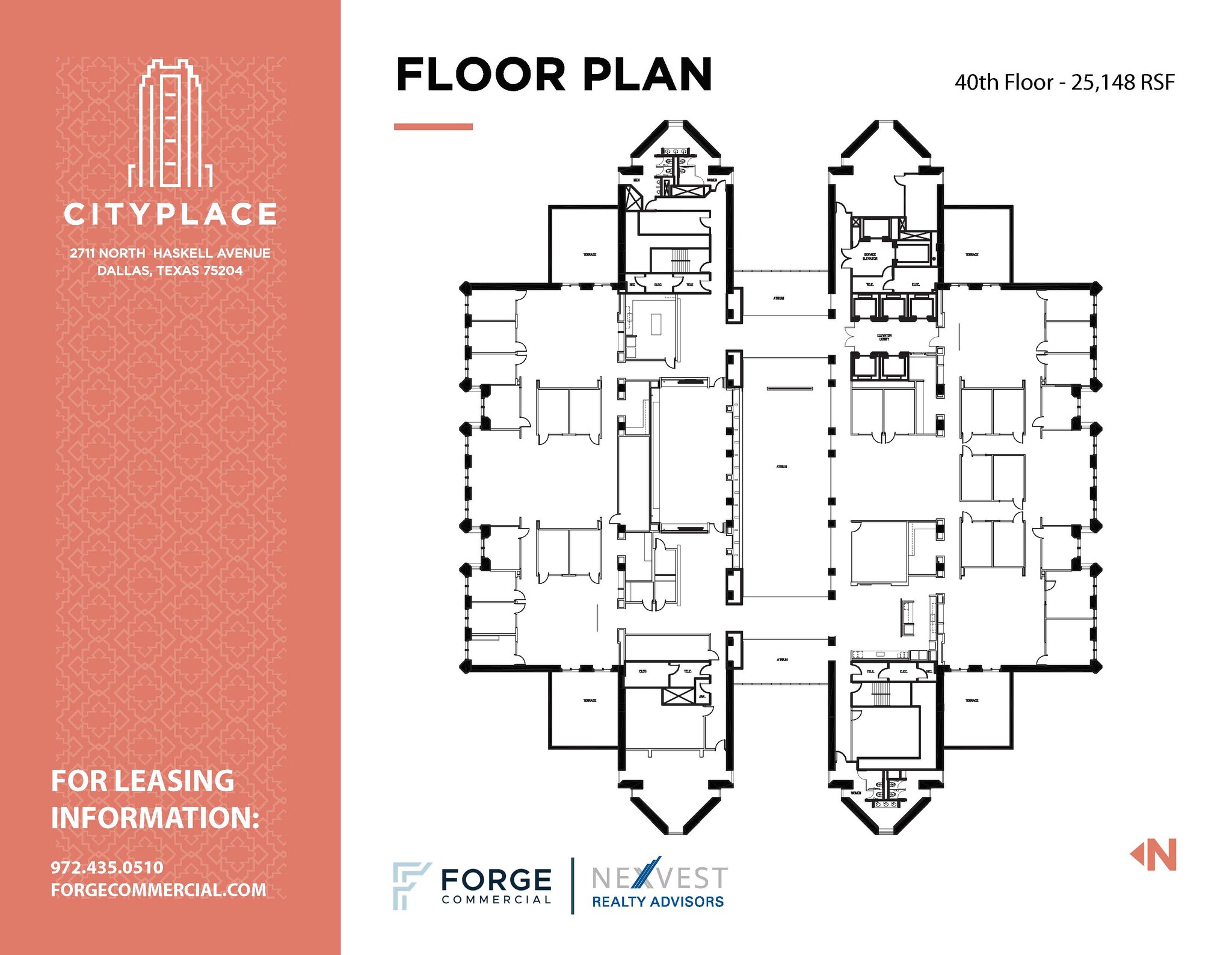 2711 N Haskell Ave, Dallas, TX for lease Floor Plan- Image 1 of 1