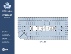 1401 Enclave Pky, Houston, TX for lease Floor Plan- Image 1 of 1