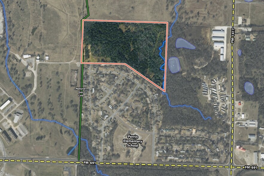 MacArthur Drive, Denison, TX for sale - Aerial - Image 3 of 4