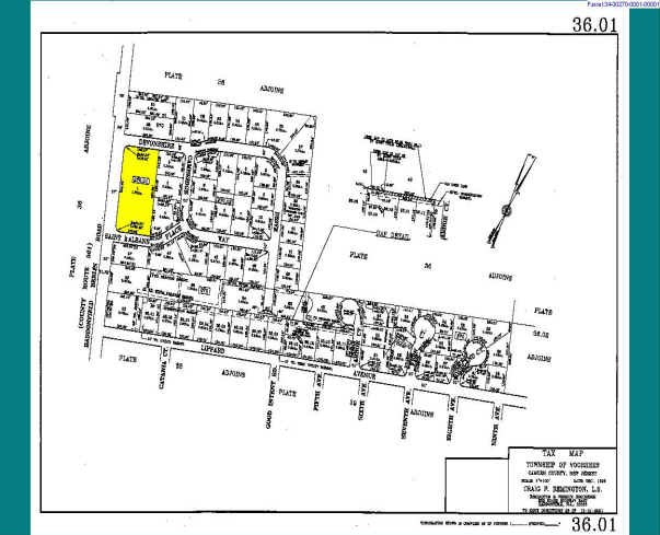 1223 Haddonfield Berlin Rd, Voorhees, NJ for sale - Plat Map - Image 2 of 2