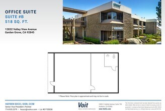 12802 Valley View St, Garden Grove, CA for lease Floor Plan- Image 1 of 1