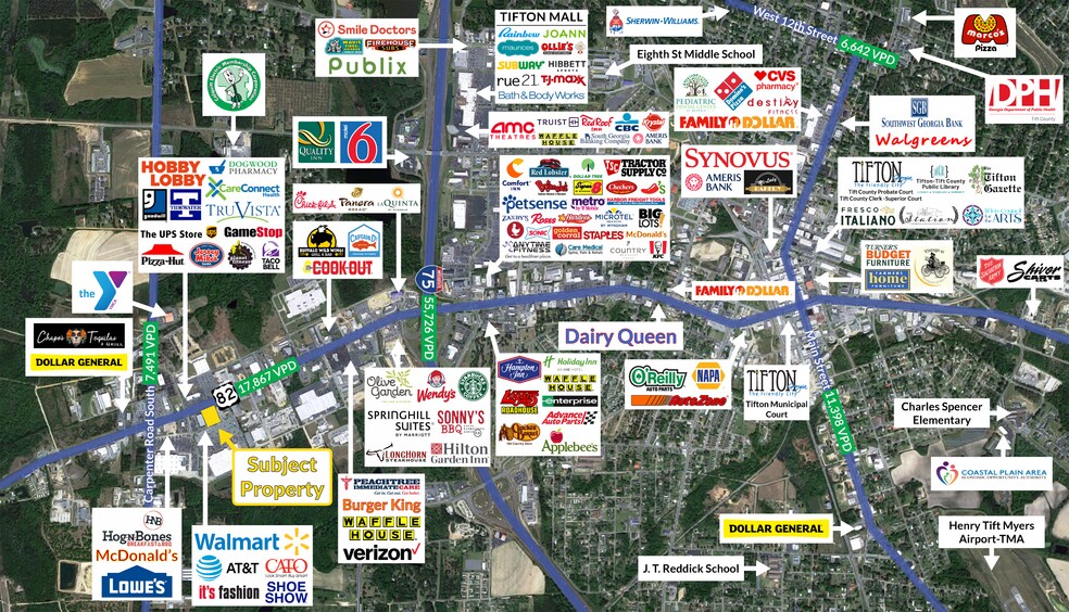 1888 US Highway 82 W, Tifton, GA for lease - Building Photo - Image 3 of 3