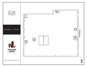 828 S Wabash Ave, Chicago, IL for lease Floor Plan- Image 2 of 2