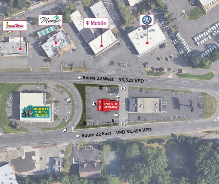 2151 Route 22, Union Township, NJ for lease - Site Plan - Image 2 of 2