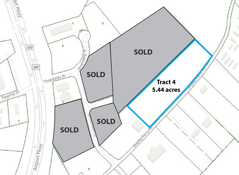 Hospitality Pl, Blountville, TN for sale - Plat Map - Image 3 of 4