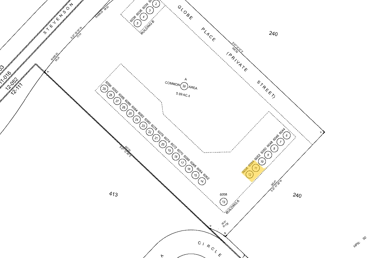 6050-6092 Stevenson Blvd, Fremont, CA for lease Plat Map- Image 1 of 3