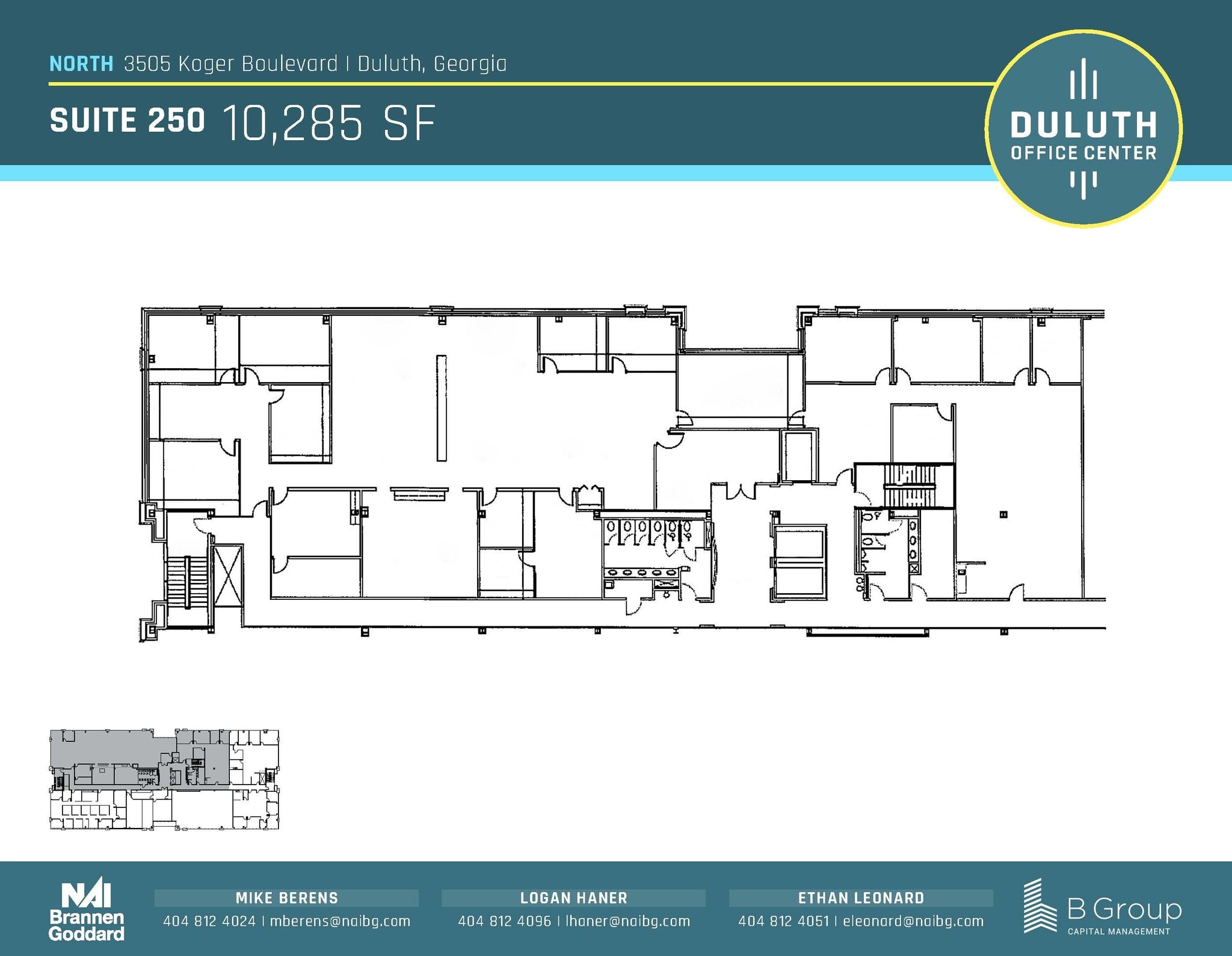 3505 Koger Blvd, Duluth, GA for lease Floor Plan- Image 1 of 1