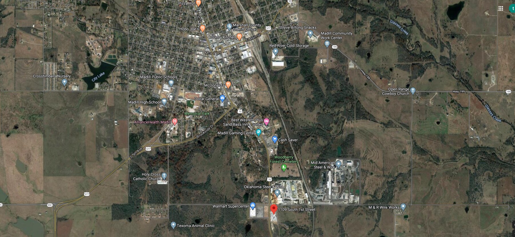 1109 S 1st St, Madill, OK 73446