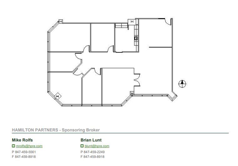 2150 E Lake Cook Rd, Buffalo Grove, IL for lease Floor Plan- Image 1 of 1