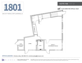 1801 SE 3rd Ave, Fort Lauderdale, FL for lease Floor Plan- Image 1 of 1
