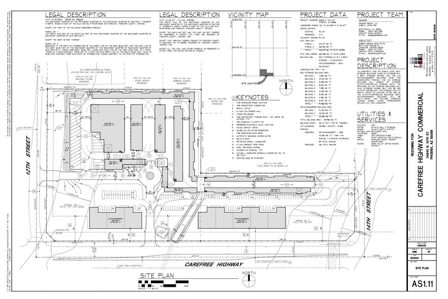 12th & Carefree Hwy, Desert Hills, AZ for sale - Site Plan - Image 2 of 4