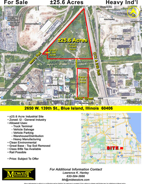 2650 W 139th St, Blue Island, IL for sale - Building Photo - Image 1 of 1