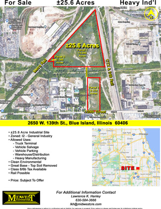 More details for 2650 W 139th St, Blue Island, IL - Land for Sale