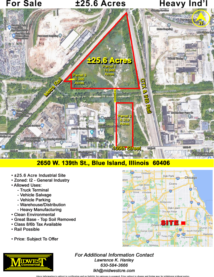 2650 W 139th St, Blue Island, IL for sale Building Photo- Image 1 of 2