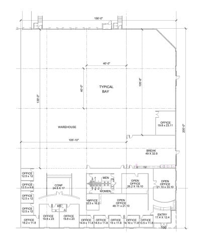 800 W Sandy Lake Rd, Coppell, TX for lease Floor Plan- Image 1 of 1