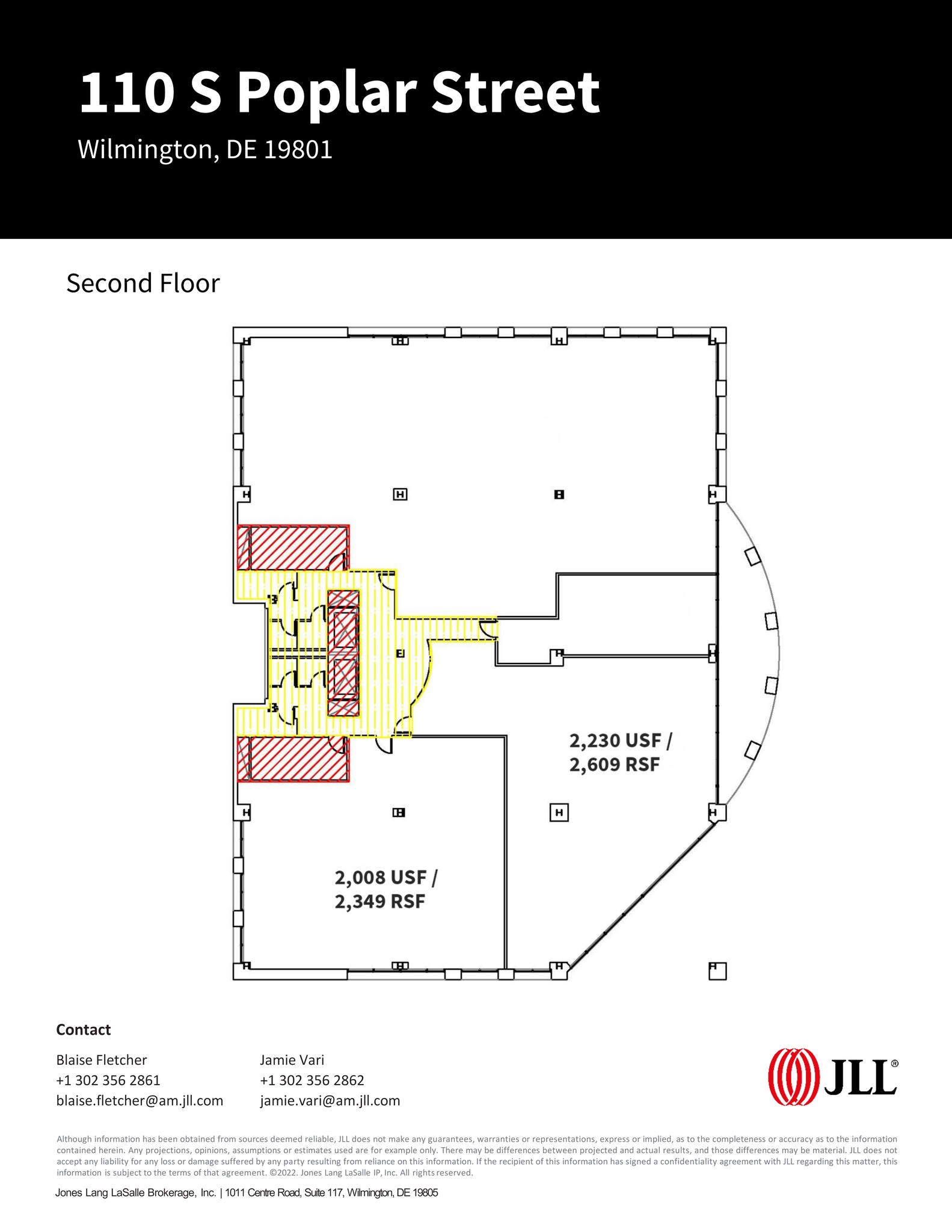 110 S Poplar St, Wilmington, DE for lease Site Plan- Image 1 of 1