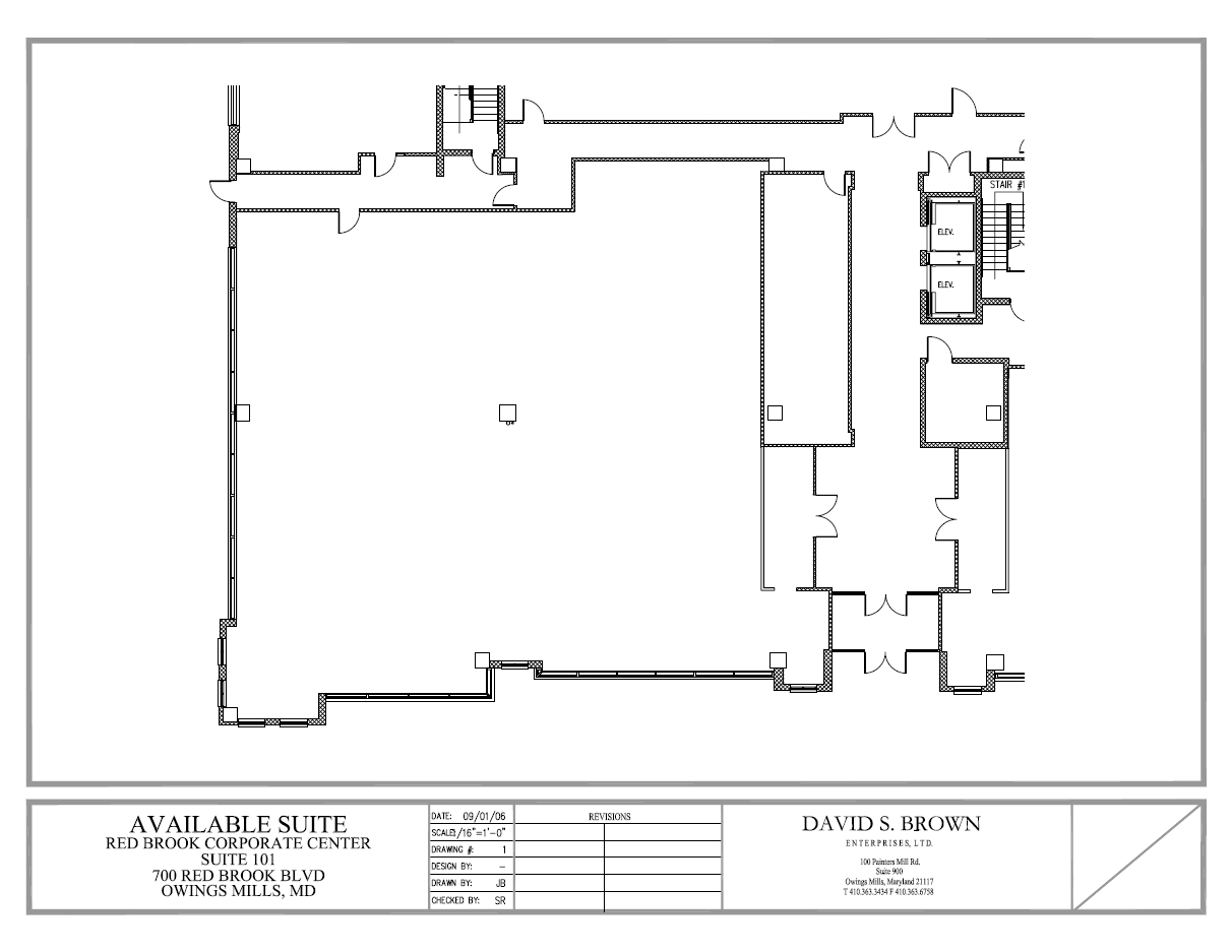 600 Red Brook Blvd, Owings Mills, MD for lease Floor Plan- Image 1 of 1