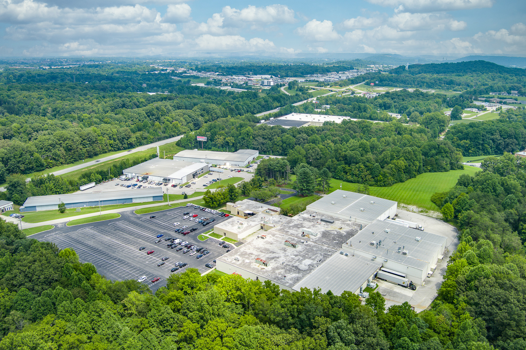 Putnam County Manufacturing Facility. Dr, Cookeville, TN for lease Aerial- Image 1 of 9