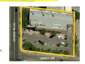 3366 N Dodge Blvd, Tucson, AZ - aerial  map view