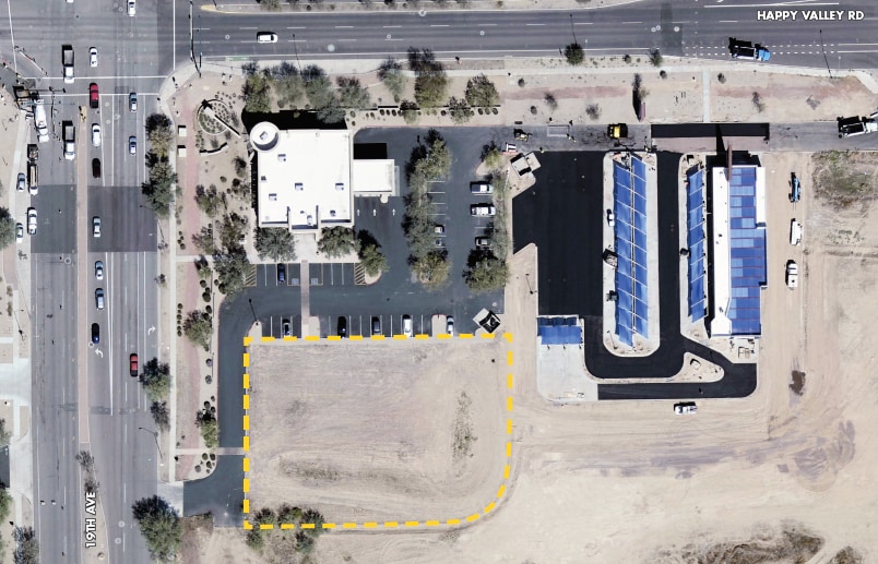 1875 W Happy Valley Rd, Phoenix, AZ 85085 Bank Pad Site