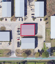 6614 Bourgeois Rd, Houston, TX for lease Aerial- Image 2 of 8